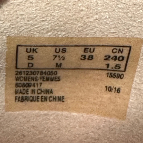 Bronze metallic Clark’s Grace Eva chunky heel shoes, size 7.5, comfortable - Picture 6 of 12